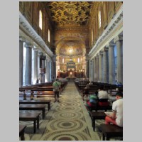 Basilica di Santa Maria in Trastevere di Roma, photo daryl mitchell, Wikipedia.jpg